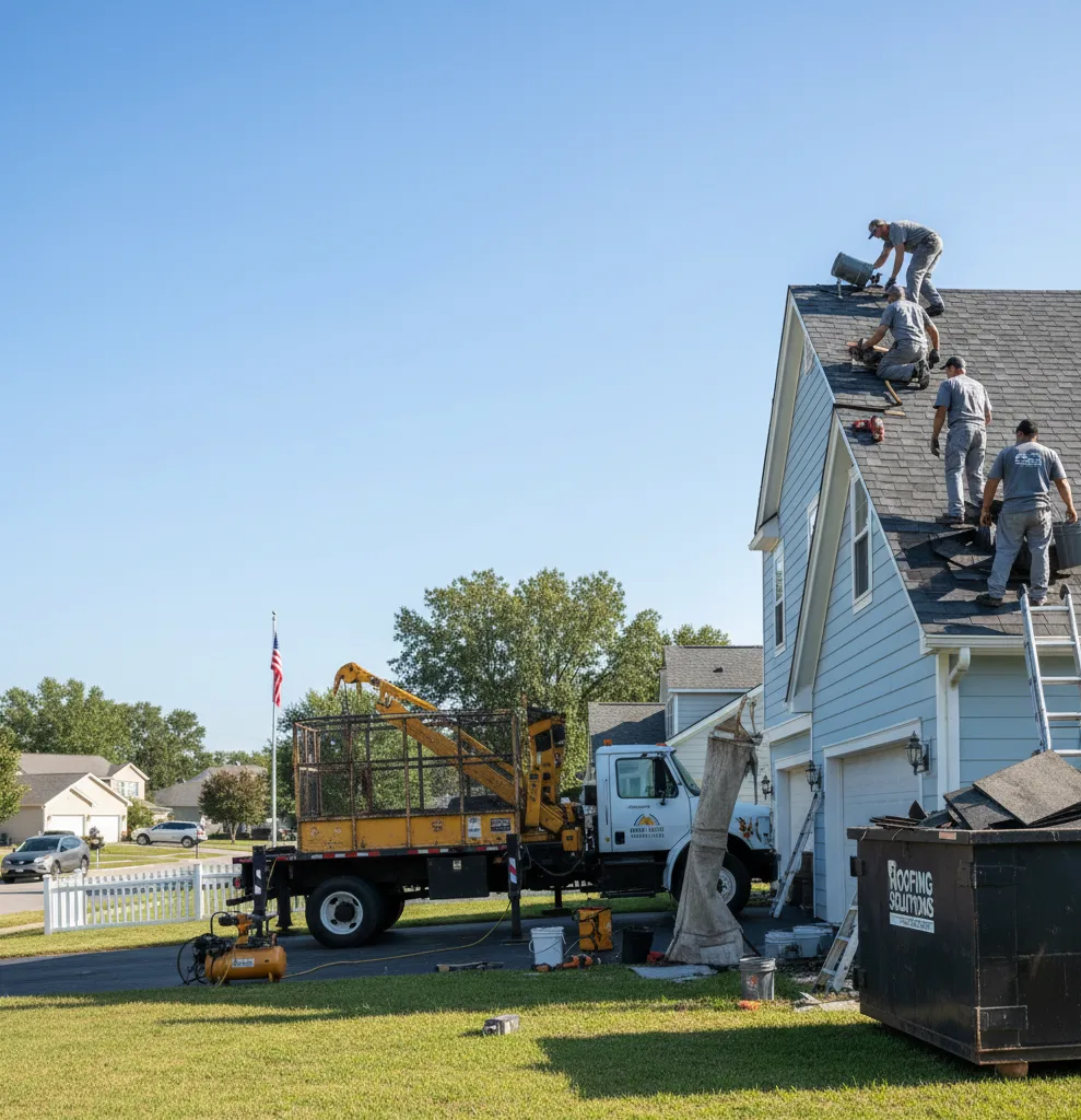 Roof Repair in Marcus